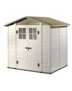 Storage sheds TUSCANY EVO 200 for garden, PVC, 220 x 181 x 216 cm.