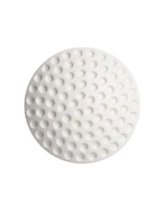 Stopues dere, plastik, 50x50x12mm, e bardhe mat