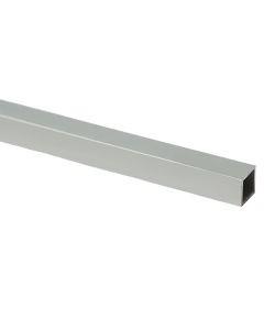 Profil katror bosh, Alumini argjendi, 10 x 10 mm , 2000 mm
