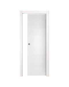 Sliding door set for counter frame incasso, wall and gipsy, 210x80 cm