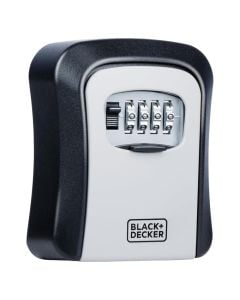 Kuti çelësash, Aliazh, mekanizëm me 4 numra, 18D x 12W x 5H cm, BLACK+DECKER
