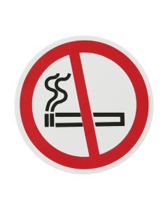 Sign board (no smoking) Ø80 mm