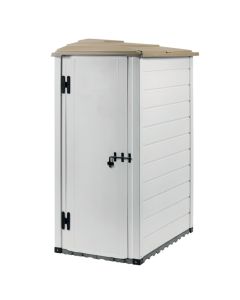 Storage sheds TUSCANY EVO RESERVO 100 for open balcony and garden, PVC, 139 x 95 x 201 cm.