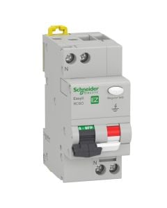 Easy9 RCBO XP 1PN C Curve 40A 6000A 30mA AC type RCBO
