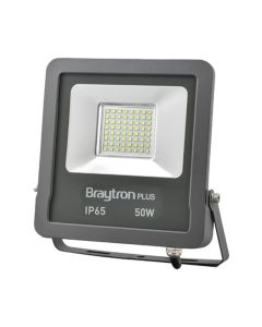 BRAYTRON-PLUS-FLOOD-SL-SMD-50W-D.GREY-3000K-IP65-LED   FLOOD   LIGHT