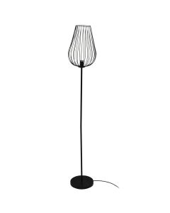 Pedan illuminator, metal, Black, Φ230 × H1600mm, 1xE27, 230V