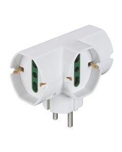 Adaptor 16A, shuko në 3shuko universal