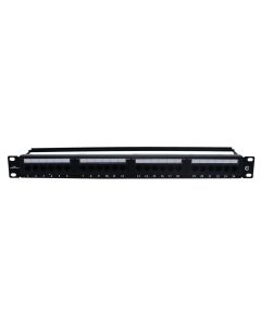 Patch panel, 24 porta UTP Cat-5