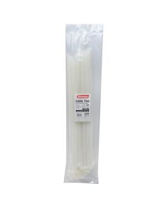 CABLE TIES, WHITE, BENMAN, 430mmX7,6mm (50pcs)