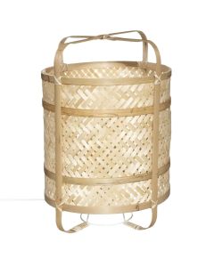 Table Light, Bamboo, H42 cm, D30 cm, E27, 1x40 W
