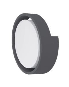 Ndricues I jashtem  mural led, rrethor, Braytron, 12W, 6500K, I zi,IP65