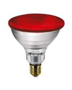 Llambe inkandeshente e kuqe infrared, 100W, E27, 230V, PAR38