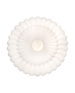 Led ceiling light, 24 W, 3000-6000 K, D40 cm, plastic. white.