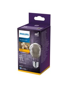 Llambe led klasike, Philips, 11 W, E27, A60, e hirte.
