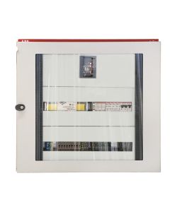 Panel metalik me dere xhami, 600x700x200mm