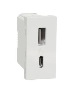 Prize USB 5V, type A+C, 12W