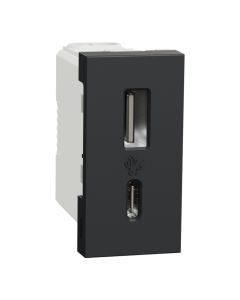 Prize USB 5V, type A+C, 12W