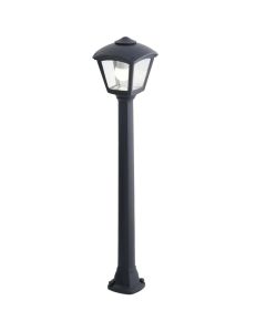 Outdoor floor light, Fumagalli, black, E27, H97.5cm