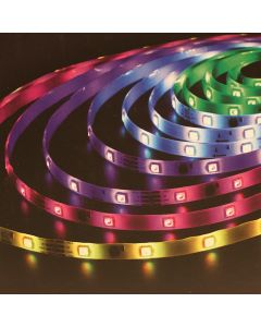 LED strip, 18W, RGB, 5m, 150L, bluetooth, sound control