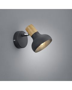 Ndricues Muri Latika, 1xE14, 11.5x10x16.5cm, metal, e zeze