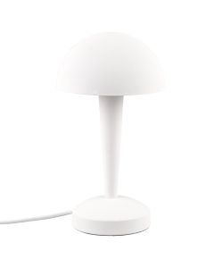 Table light Canaria, 1xE14, D.15cm, H.26.5cm, metal, white, 3 level of light