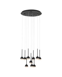 Ndricues I varur, LED, D.58cm, metal, 10x4.5W, e zeze