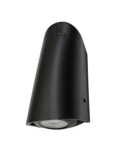 Outdoor wall light, Fumagalli, 1xG9, 13x6cm, resin, black