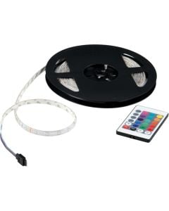 LED Strip 3 Meter - Light Strip with 16 Colors and Remote Control - Self-Adhesive LED Strip Dimmable for Decorative Lighting