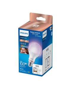 Llambe LED Smart, Philips, E27, 100W, 1521lm,RGB, 15.000h