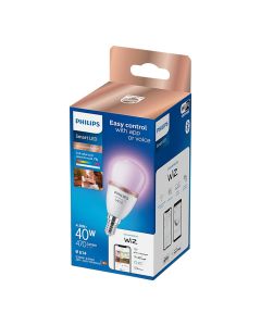 Llambe LED Smart, Philips, E14, 40W, 470lm, 2200-6500/ RGB, 15.000h