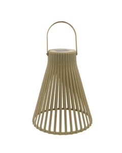 Solar panel light, LED, beige, 20x24cm 1xAAA, 1.2V, 200mAh, 6-8h