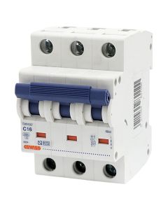Automat magneto-termik GEWISS, 3M, C, 16A, 6kA