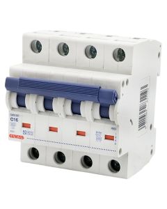 Automat magneto-termik GEWISS, 4M, C, 16A, 6kA