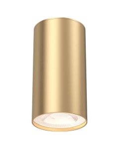 Ndriçues spot tavanor, GAMA, Braytron, GU10, alumini,cilinder, gold, D.5cm, H.10cm