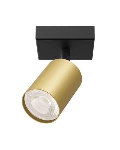 Ndricues beta, Braytron, GU10, alumin, gold, D.6cm, H.13cm