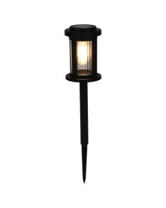 Solar panel light, plastic, H.40cm