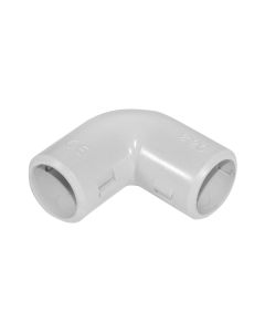 Bërryl në formë kllape, Ø20 mm, tub- tub, IP40