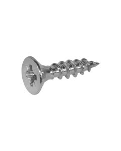 Vida druri, kokë kryq, inoksi, 6x30 mm