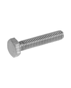 Hexagonal head bolts Ø4x20mm DIN 933 stainless steel