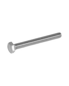 Hexagonal head bolts Ø4x30mm DIN 933 stainless steel