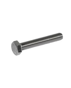 Hexagonal head bolts Ø6x40mm DIN 933 stainless steel