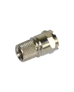 Konektor F mashkull HIGH SPEED 9080008, Ø6.5 - Ø7.1 mm