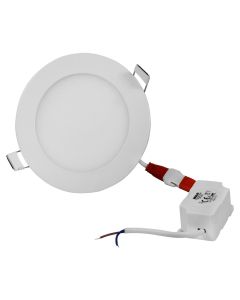 Ndricues spot rrethor Led 6W, 3000K, 380lm, SMD-CRD, D12/10 cm, i bardhë, IP20, 220-240 V