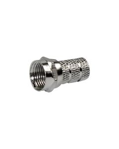 Konektor per kabell antene sateliti F twist 4.0/5.5 mm