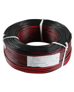 Kabell audio PIATTINA 2x1 mm², kuqe/zeze