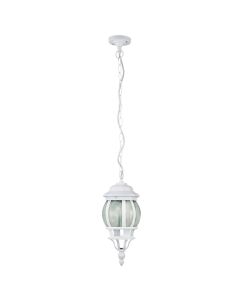 Ndriçues I Jashtëm   I Varur  Istria E27 1x60W, IP23, 105x18 cm, I bardhë, metal/xham