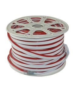 Neon flex red, 230V AC, IP65, 8W/m