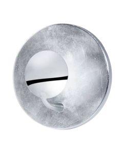 Ndricues muri TRIO Aurora 1x LED SMD, 3.2 Watt, 3000K, 300 lm,  Ø20x12 cm, metal, ngjyrë argjendi