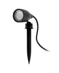 Projektor toke LED  NEMA 1, GU10, 3W, 200 lm, 3000K, 230 V, IP44, plastik, ngj. Zeze, 18.5x11.5 cm