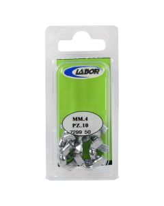 DADI GALLETTO F/ZINC.MM. 4 PZ.10